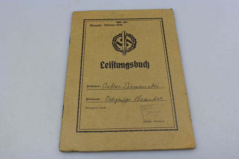 Leistungbuch + tessera NSBO