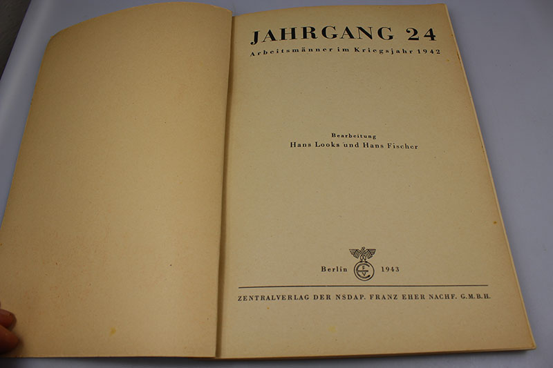 "Jahrgang 24" Libro illustrato 1943