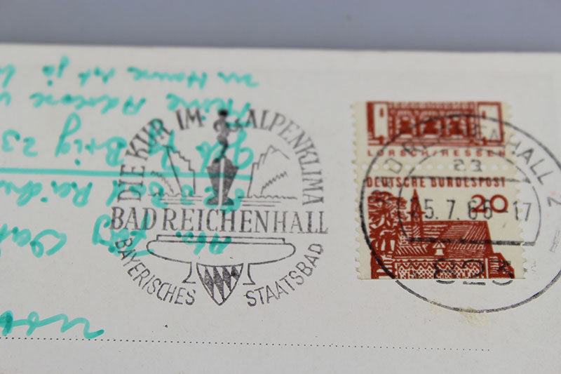 Cartolina postale anni 60  Bad Reichenhall, foto 3