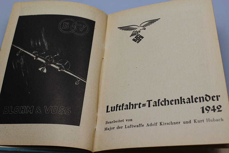 Luftfahrt Taschenkalender 1942
