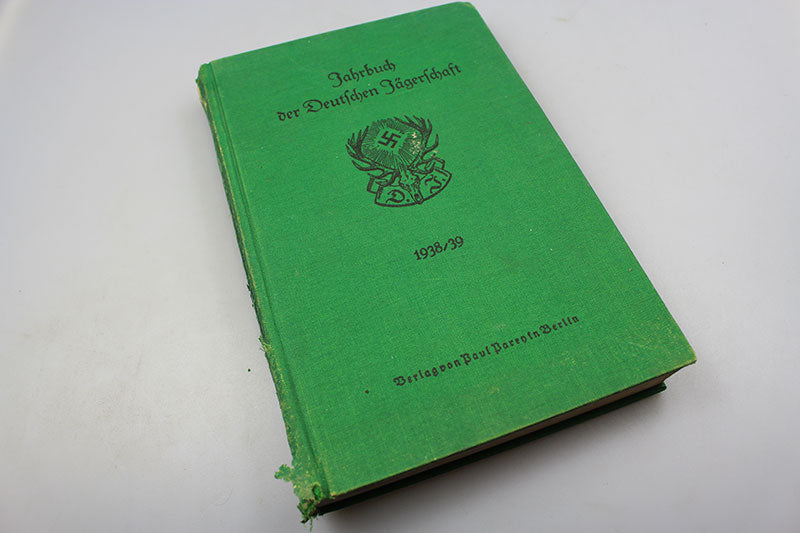 "Jahrbuch der Deutschen Jagerschaft" 1938/39. Manuale illustrato
