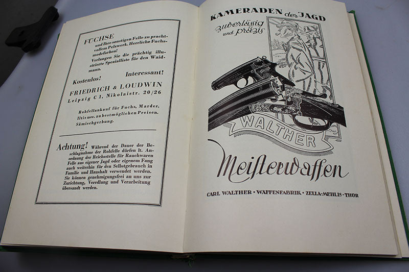 "Jahrbuch der Deutschen Jagerschaft" 1938/39. Manuale illustrato
