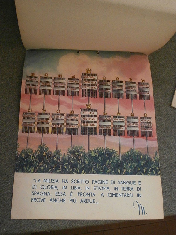 Calendario  MVSN  XVIII°