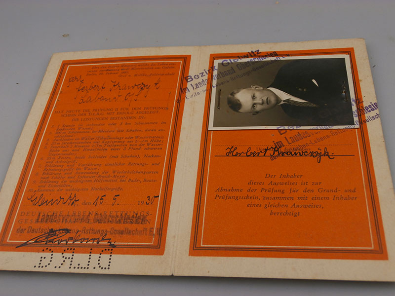 Tessera e spilla da bavero DLRG, Deutsche Lebens-Rettungs-Gesellschaft, foto 3