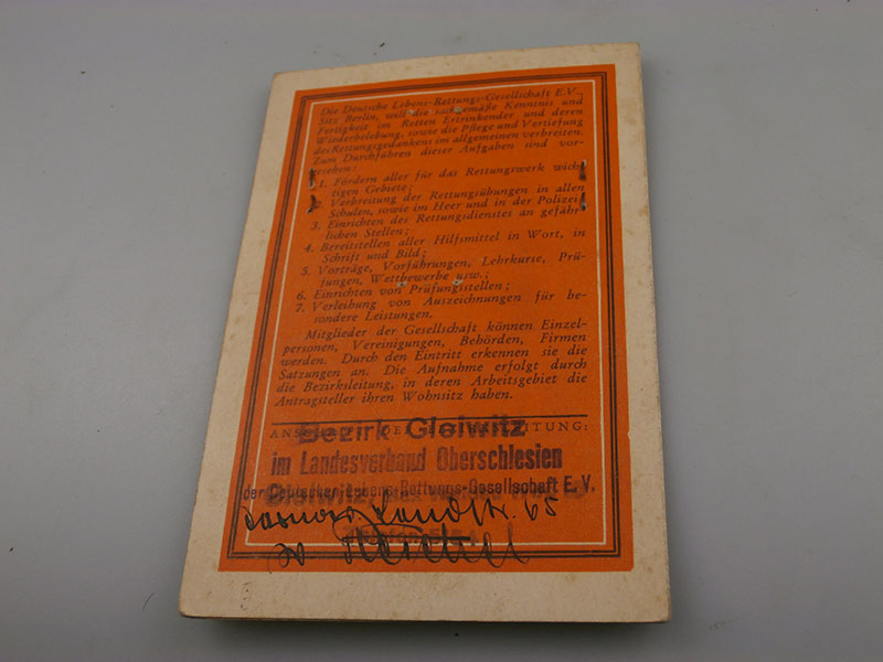 Tessera e spilla da bavero DLRG, Deutsche Lebens-Rettungs-Gesellschaft, foto 5