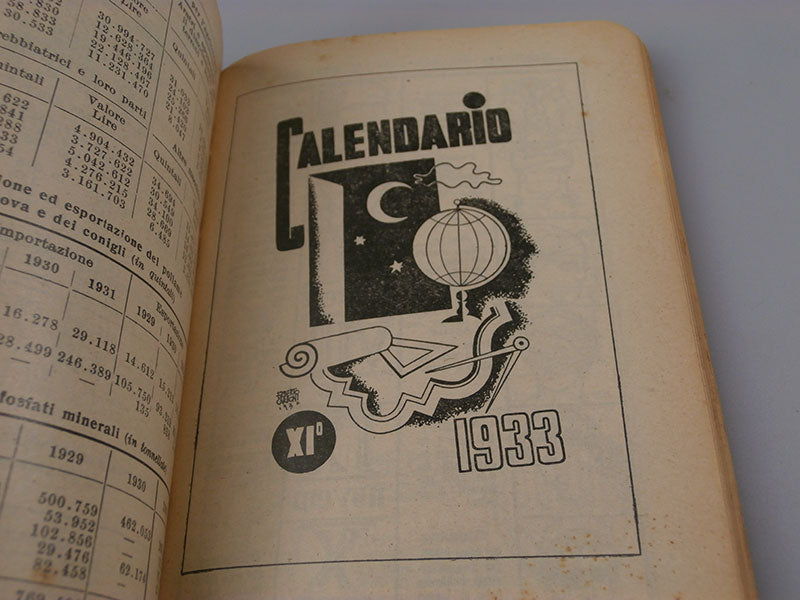"Agenda agricola" anno 1933 XI° E.F