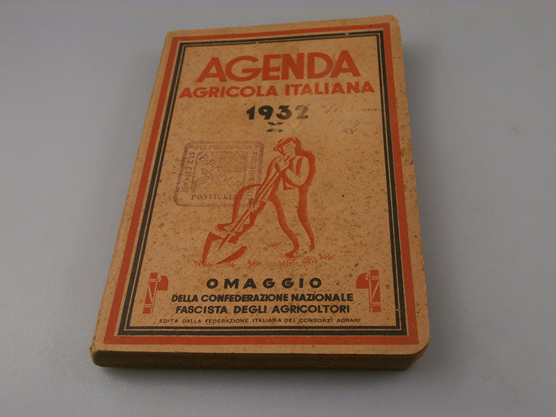 "Agenda agricola" anno 1932 X° E.F
