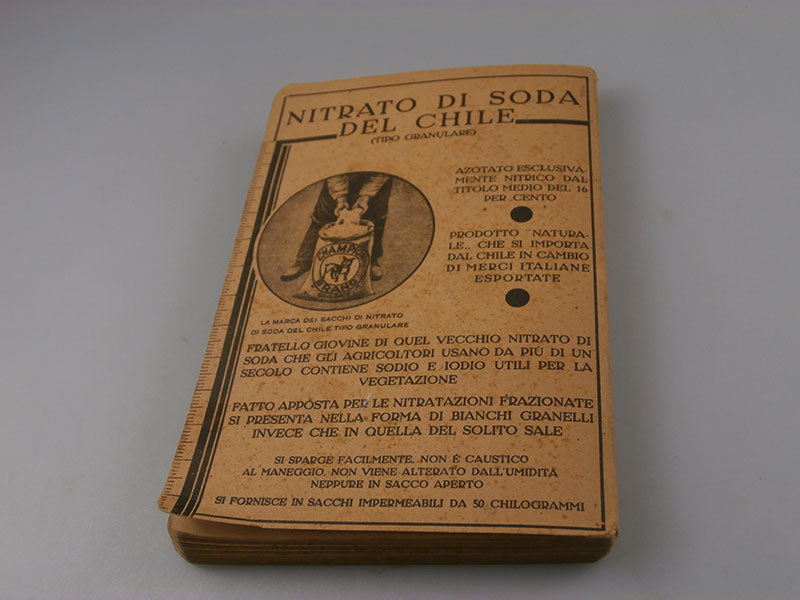 "Agenda agricola" anno 1932 X° E.F