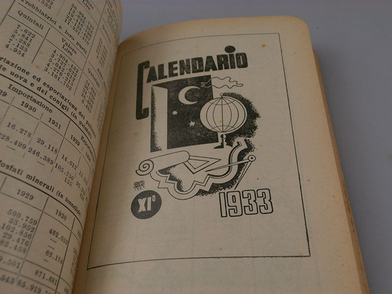 "Agenda agricola"  1933 XI° E.F