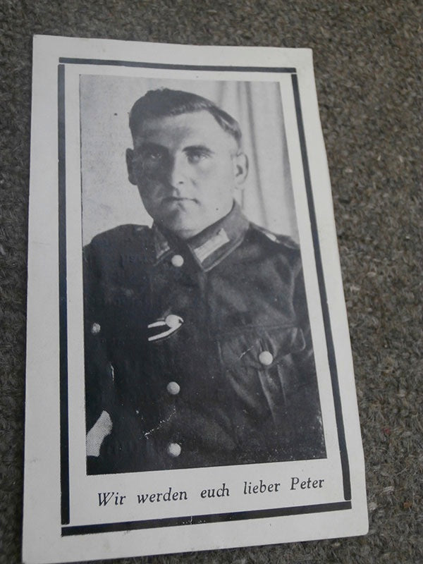 Sterbebilder  1/10/44. Italia