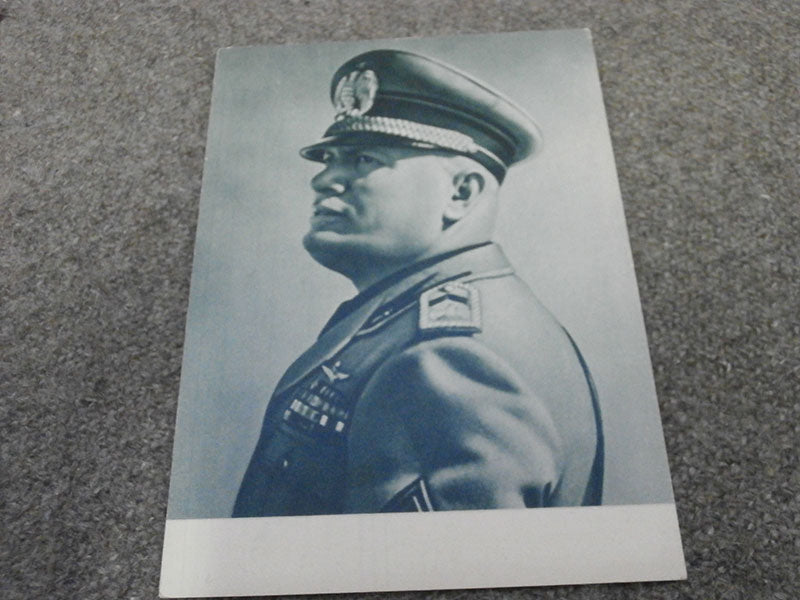 Cartolina postale Benito Mussolini