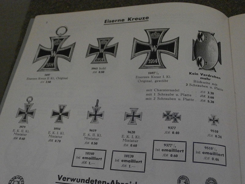 Replica Catalogo Steinhauer &amp; Luck 1939