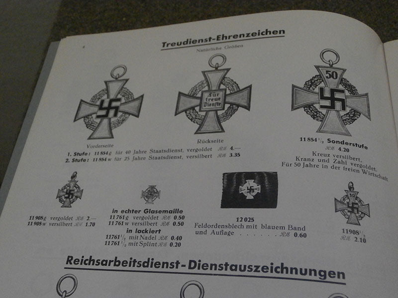 Replica Catalogo Steinhauer &amp; Luck 1939