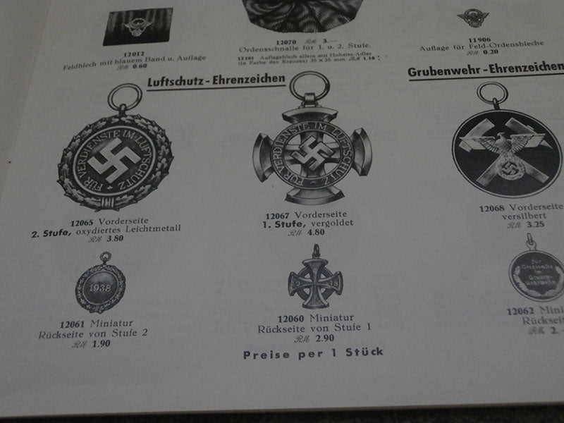 Replica Catalogo Steinhauer &amp; Luck 1939