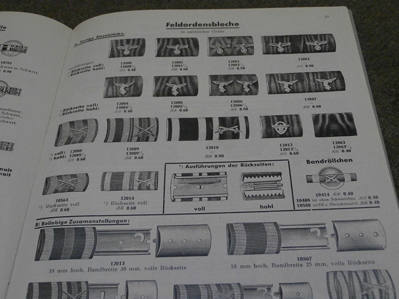 Replica Catalogo Steinhauer &amp; Luck 1939