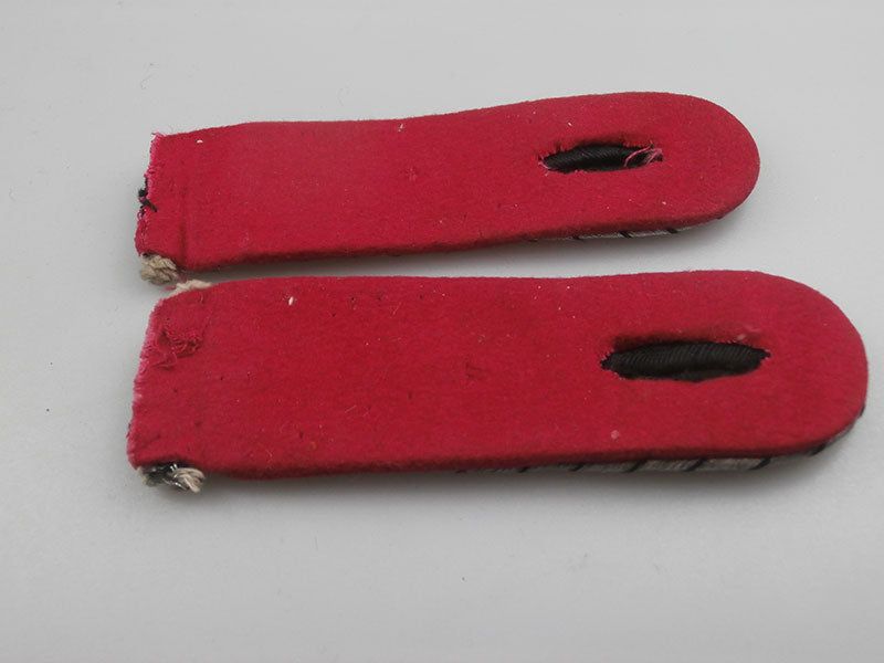 Coppia di spalline Feuerschutzpolizei WW2