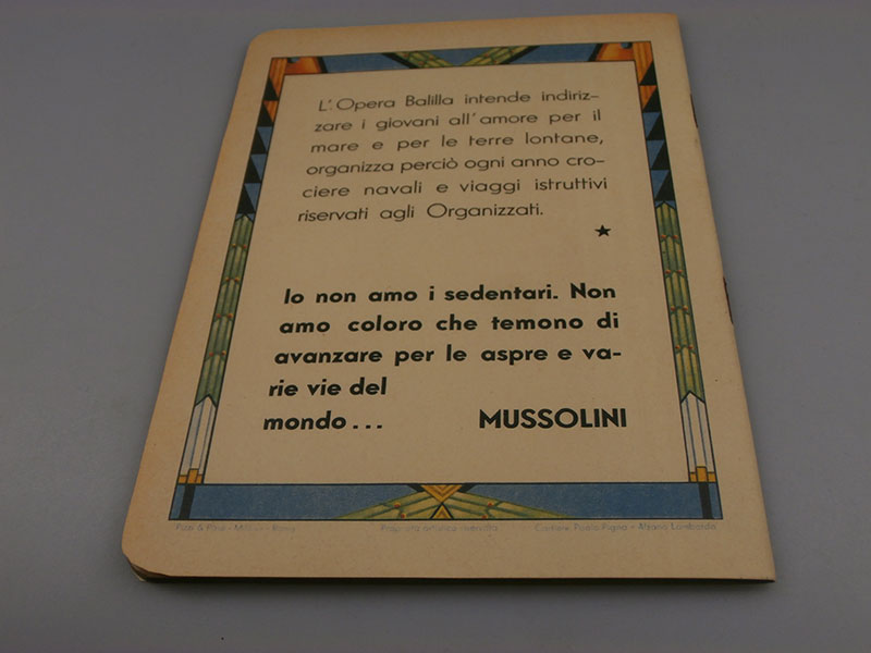 #4 quaderni scolastici periodo Ventennio