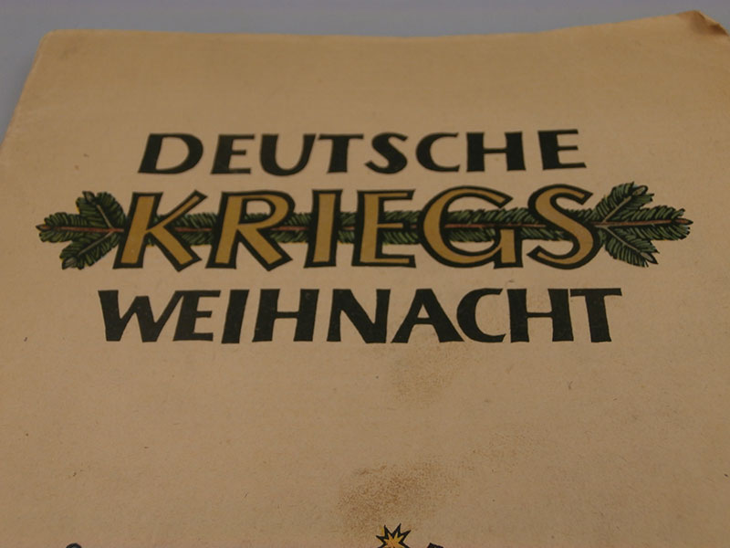 "Deutsche Kriegs Weihnacht" Libro canzoni e marce della Wehrmacht