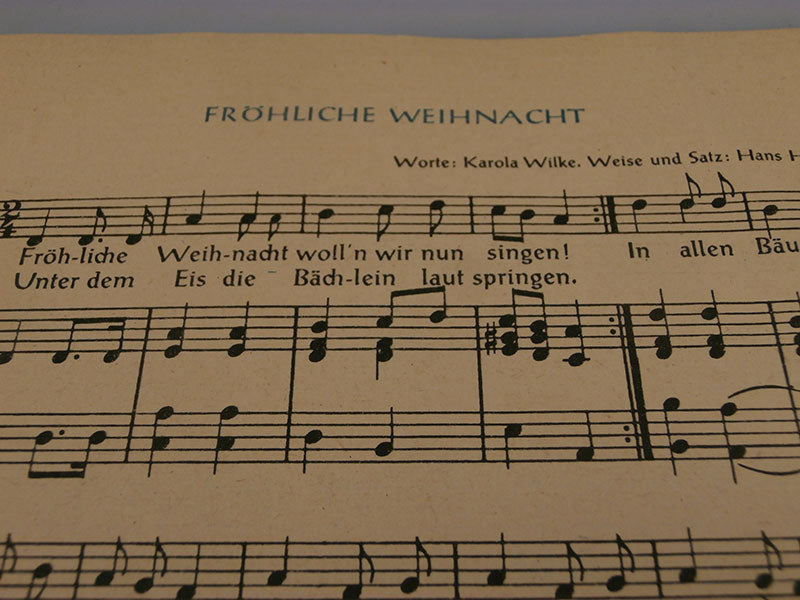 "Deutsche Kriegs Weihnacht" Libro canzoni e marce della Wehrmacht