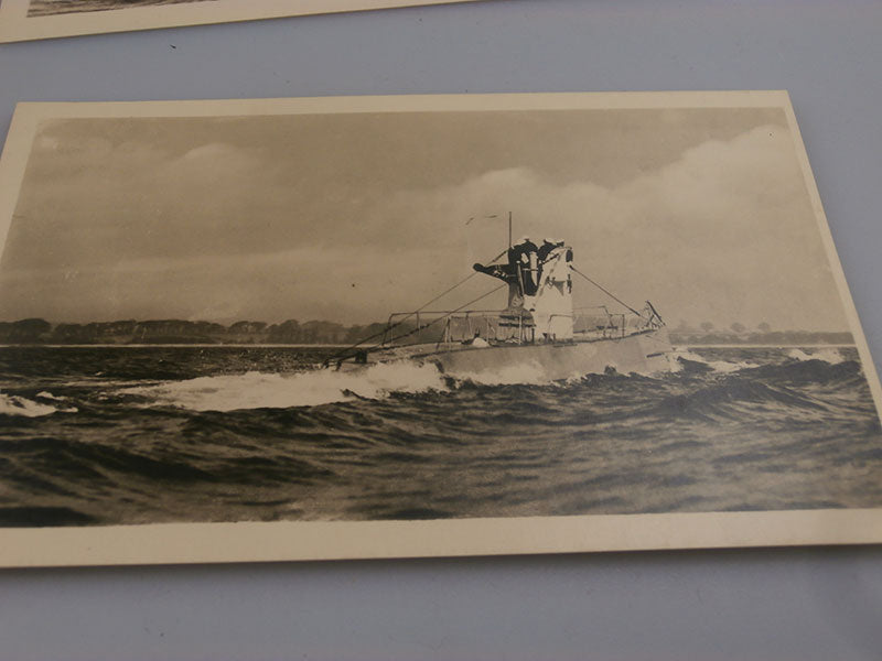 # 6 cartoline postali raffiguranti U-Boot