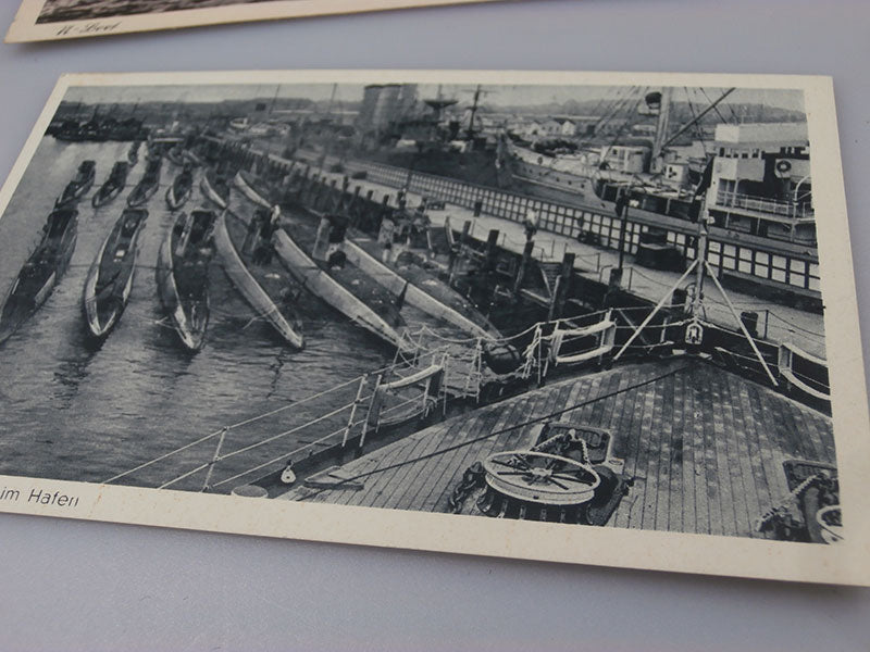 # 6 cartoline postali raffiguranti U-Boot