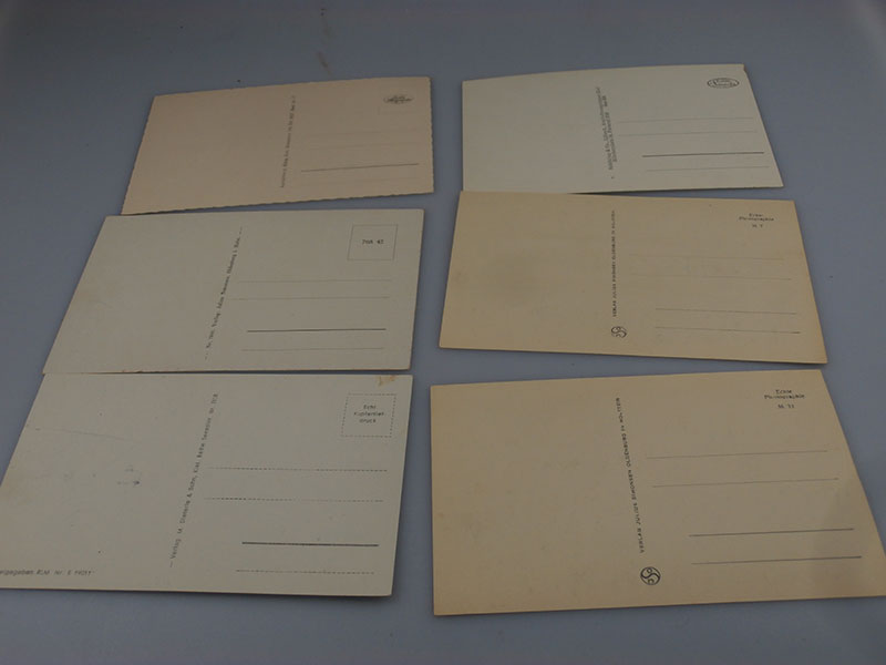 # 6 cartoline postali raffiguranti U-Boot